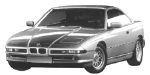 BMW E31 U0848 Fault Code